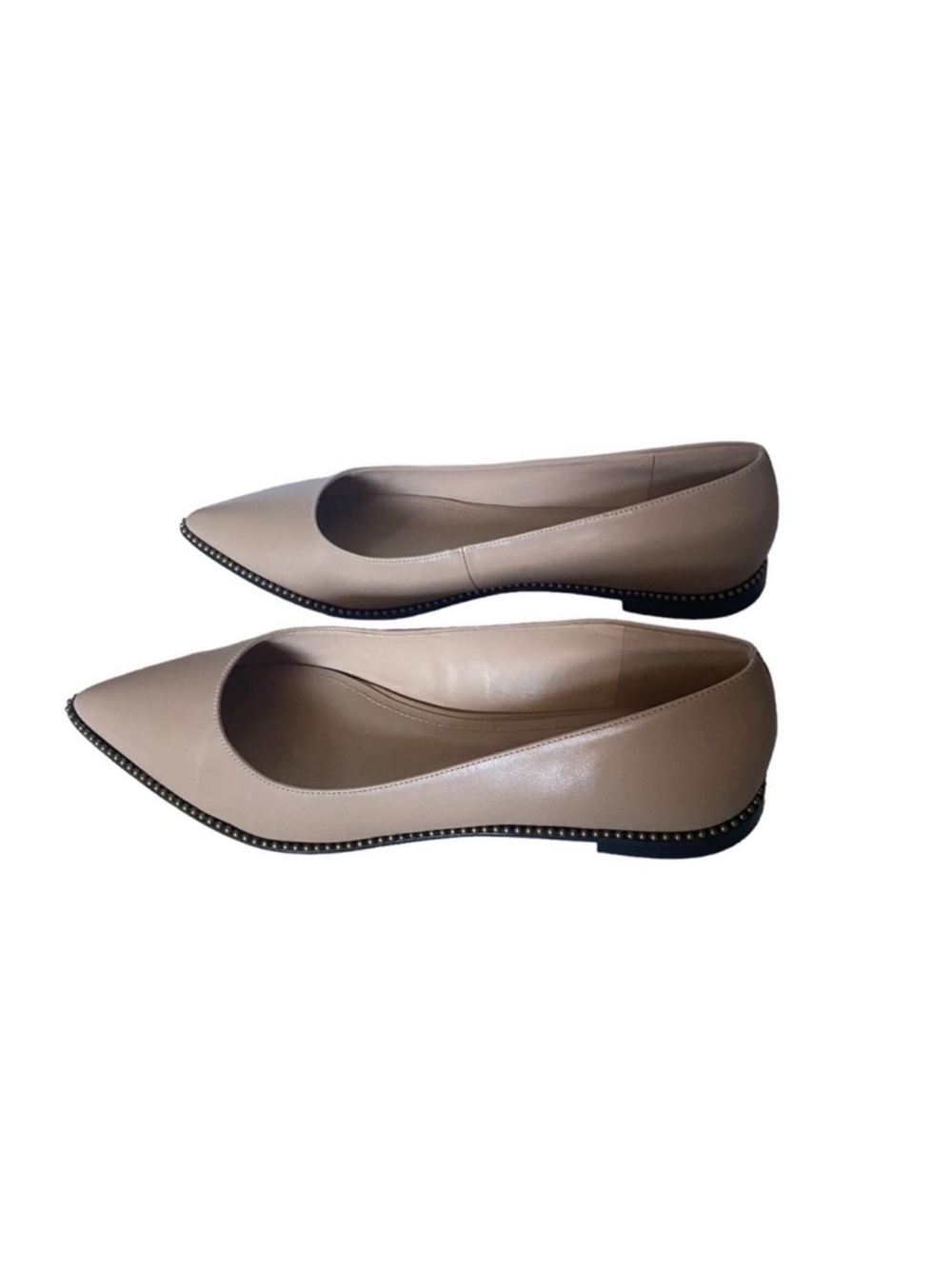 Coach leather flat shoes size 9.5